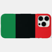 赤・黒・緑の国旗 Case-Mate iPhoneケース (裏面 (横))