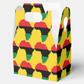 赤・黒・緑アフリカ国旗 フェイバーボックス (オープン)