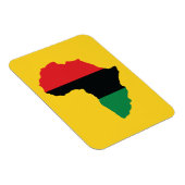 赤・黒・緑アフリカ国旗 マグネット (右側)