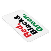 赤、黒、緑。 マグネット (右側)