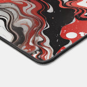 赤、黒、銀の輝き デスクマット (コーナー)