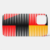 赤、黒、黄のアートワーク Case-Mate iPhoneケース (裏面 (横))