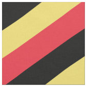 赤、黒、黄色のパターストライプのン ファブリック (クローズアップ)