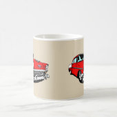 赤「56 Shoebox コーヒーマグカップ (中央)