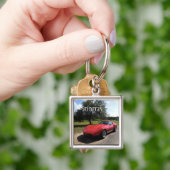 赤「75台のコルベットのアカエイKeychain キーホルダー (手)