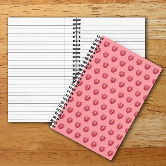 赤Anthurium花のシームレスなパターンをノートブック ノートブック