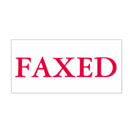 赤FAX セルフインキングスタンプ