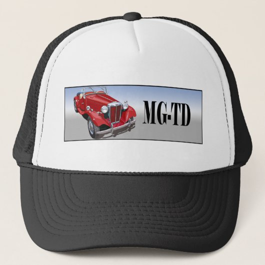 赤MG TD キャップ (正面)