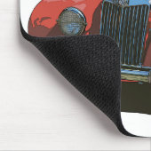 赤MG TF マウスパッド (コーナー)