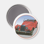 赤MG TF マグネット (正面/裏面)