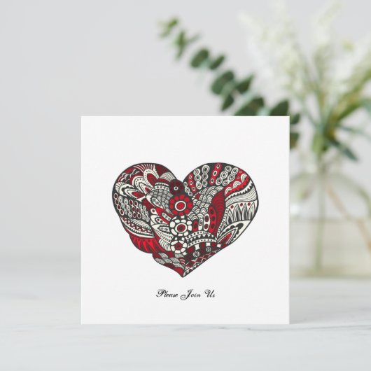 赤touch 招待状 (スタンド正面)