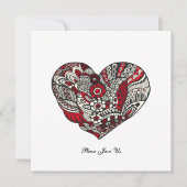 赤touch 招待状 (正面)