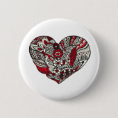 赤touch 缶バッジ (正面)