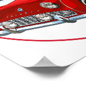 赤TR3 ポスター (角)