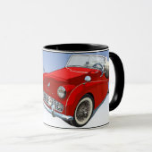 赤TR3 マグカップ (正面右)