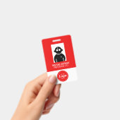 赤V1従業員バッジ バッジ (Handheld)