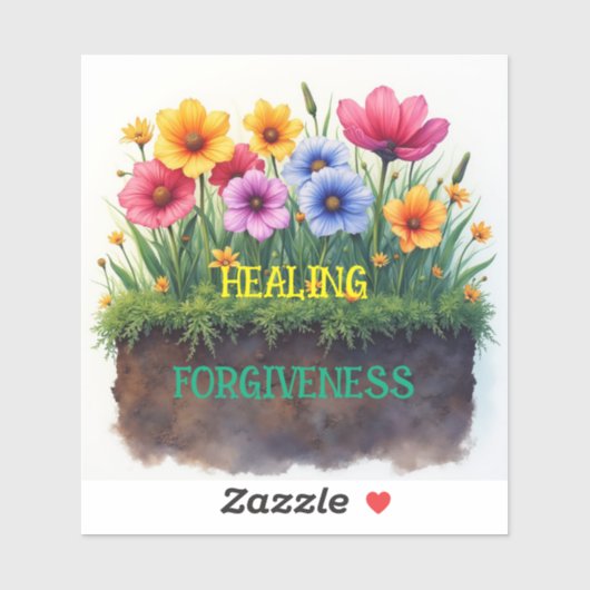 赦しが治癒をもたらす シール (シート)