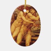 赦しの木、サー・エドワード・コーリー・バーン＝ジョーンズ セラミックオーナメント (正面)
