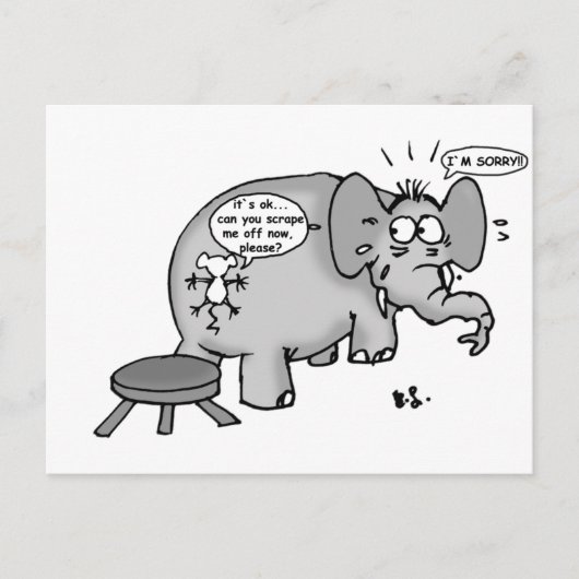 赦しの芸術 ポストカード (正面)