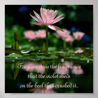 赦しは紫が染み出る香り ポスター