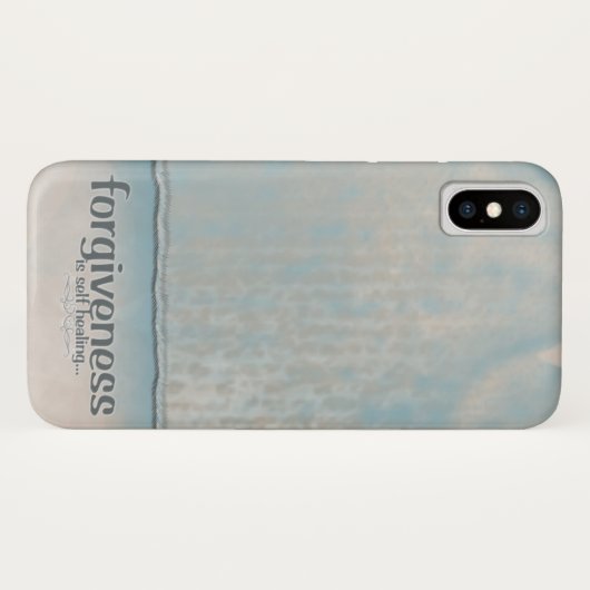 赦しは自己治癒引用文 Case-Mate iPhoneケース (裏面(横))