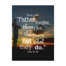 赦し聖書の聖句それらを許すルカ23:34