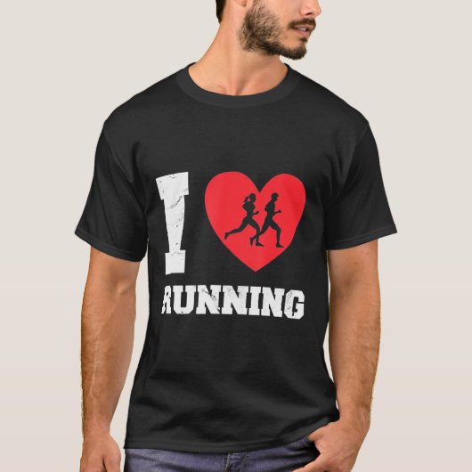 走おもしろいの – ランナーズクリス走ムが好き Tシャツ (正面)
