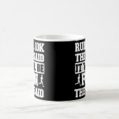 走おもしろい走の10Kのおもしろいだ コーヒーマグカップ (中央)