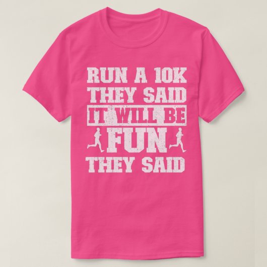 走おもしろい走の10Kのおもしろいだ Tシャツ (デザイン正面)