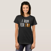 走おもしろい1に対して走のRunner I Tシャツ (正面フル)