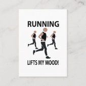 走が私の気分を走持ち上げる 名刺 (正面)