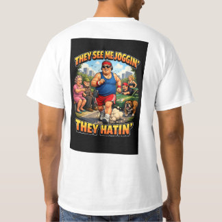 走ってる姿を見て Tシャツ