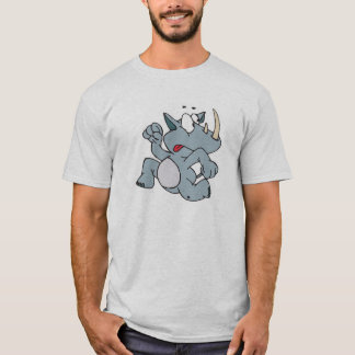 走って逃げる赤ちゃんサイ Tシャツ