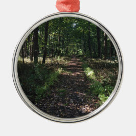 走って道は最も最高のな道です メタルオーナメント