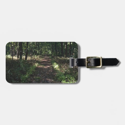 走って道は最も最高のな道です ラゲッジタグ (正面横)