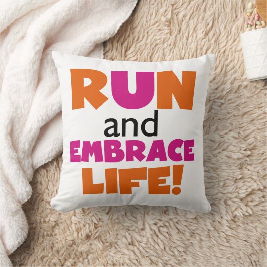 走と人生を受け入れる クッション (ブランケット)