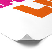 走と人生を受け入れる ポスター (角)