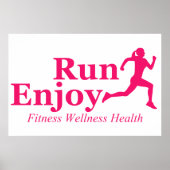 走と楽しむ ポスター (正面)