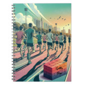 走のグループが集ま走る ノートブック (正面)