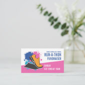 走のシュー走チャティウォークタソンイベント 名刺 (スタンド正面)