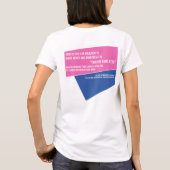 走のシュー走チャティウォークタソンイベント Tシャツ (裏面)