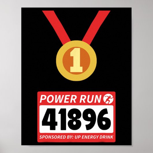 走のハーフマラソンのハロウィーン衣装1 ポスター (正面)