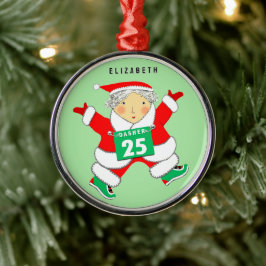 走のホリデーギフト メタルオーナメント