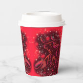 走のレッドブル紙カップ 紙コップ (裏面)