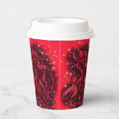 走のレッドブル紙カップ 紙コップ (右)