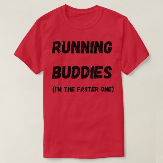走の仲間は速走い Tシャツ (デザイン正面)