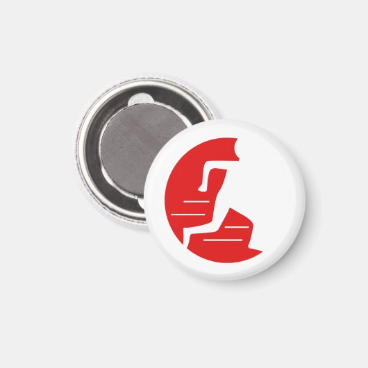 走の走ロゴから マグネット (正面/裏面)