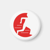 走の走ロゴから マグネット (正面)