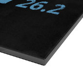 走の距離I - 5K 10K 13.1 26.2マラソン選手 カッティングボード (角)