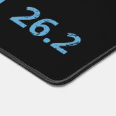 走の距離I - 5K 10K 13.1 26.2マラソン選手 デスクマット (コーナー)